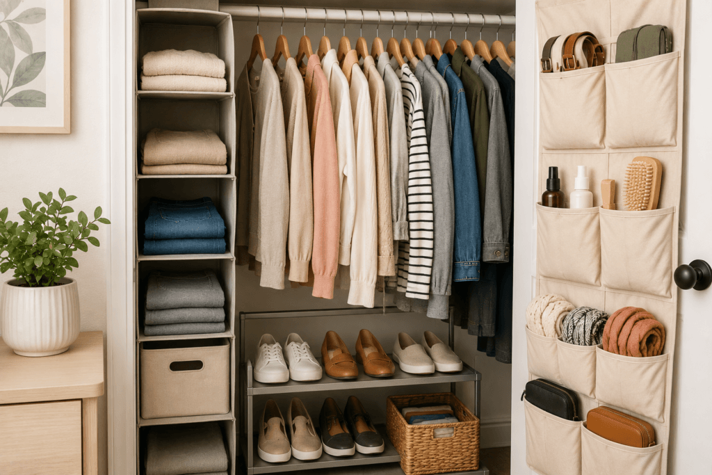 small closet organization ideas