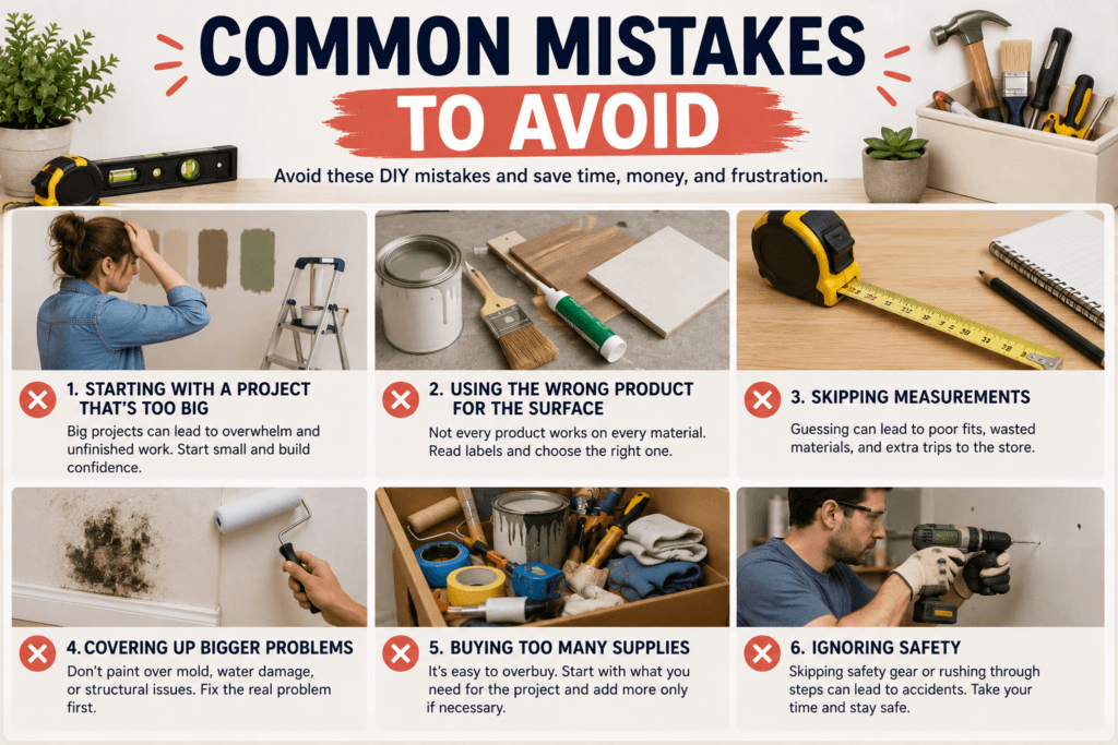 easy DIY home improvement tips