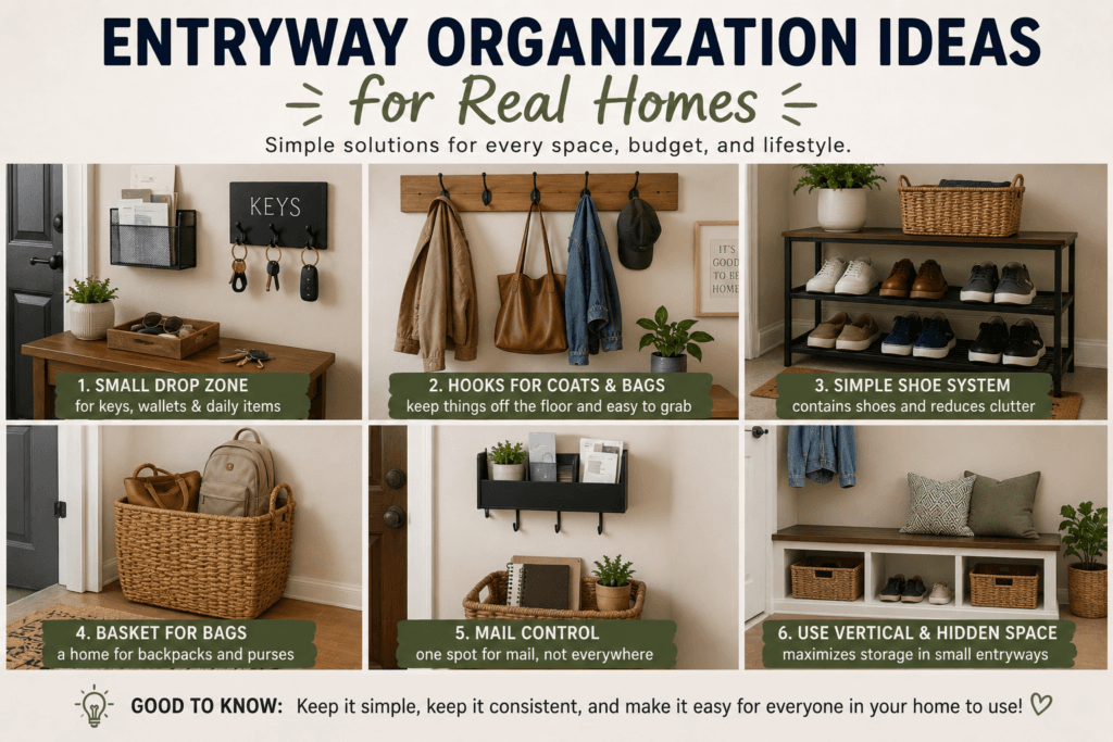 entryway organization ideas