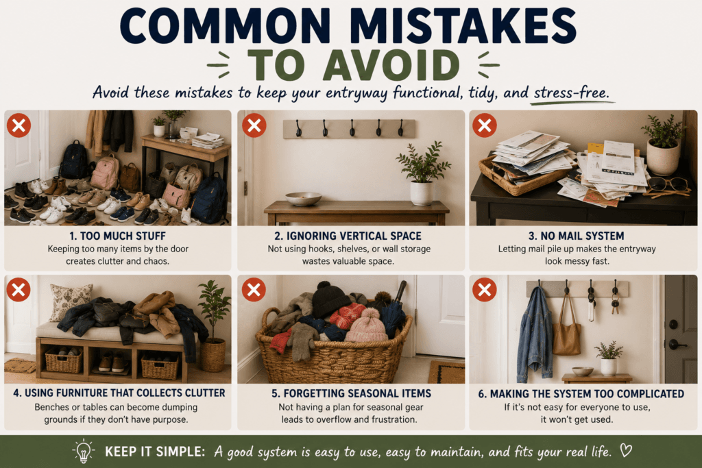entryway organization ideas