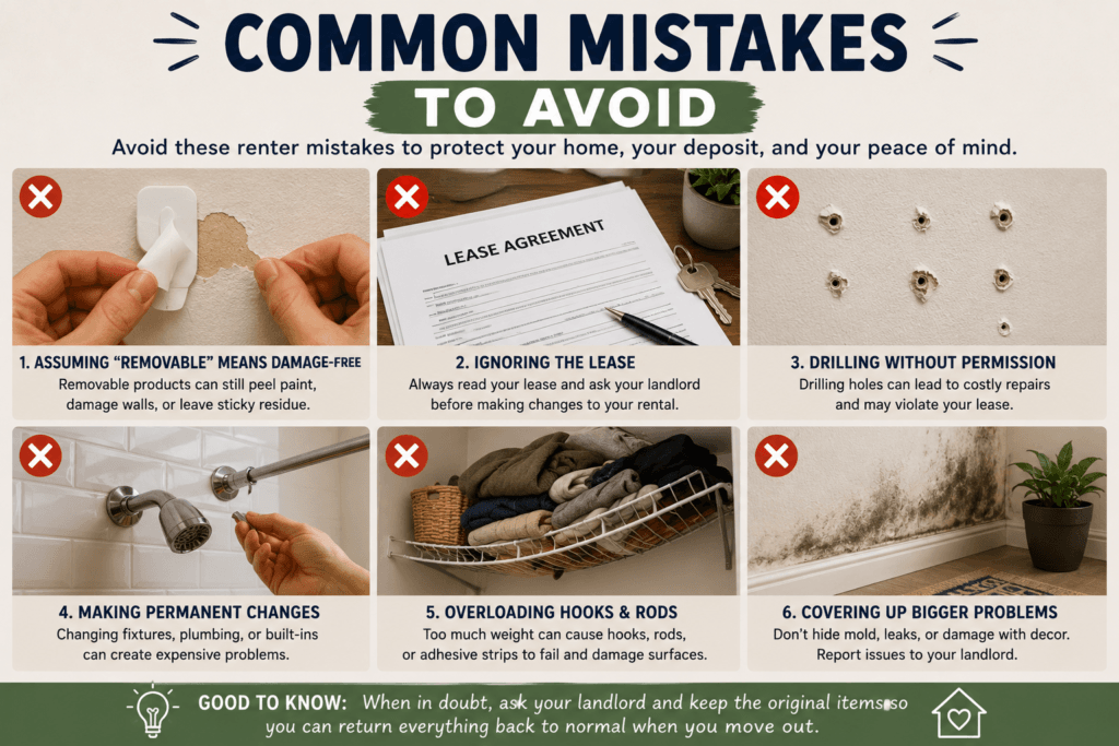 renter-friendly home upgrades