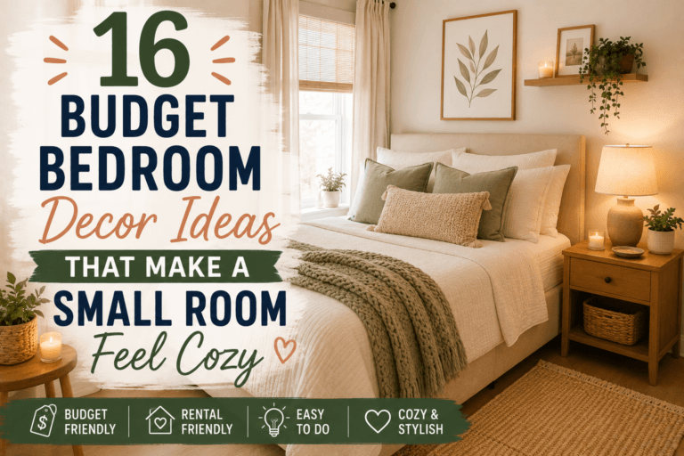 16 Budget Bedroom Decor Ideas That Make a Small Room Feel Cozy