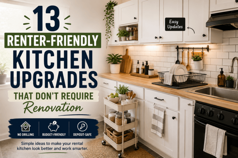 13 Renter-Friendly Kitchen Upgrades That Don’t Require Renovation