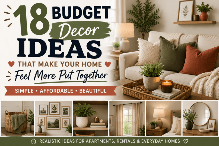 18 Budget Decor Ideas That Make Your Home Feel More Put Together