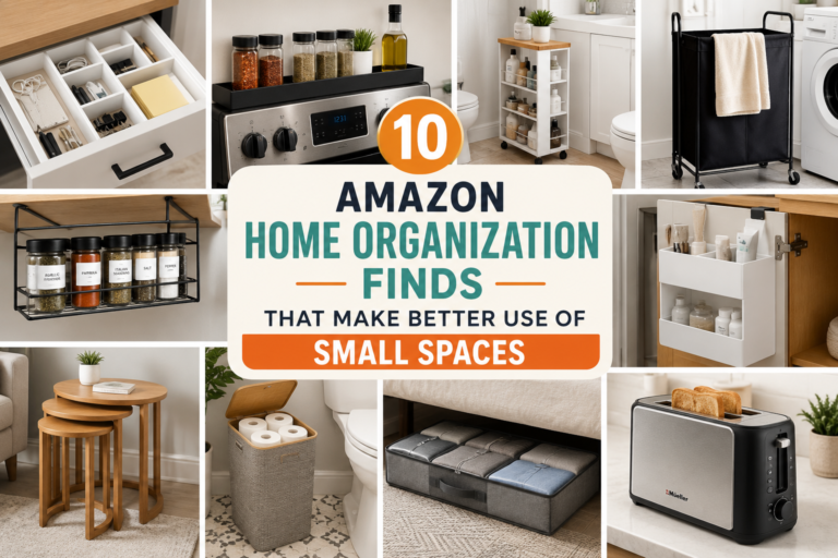 10 Amazon Home Organization Finds That Make Better Use of Small Spaces