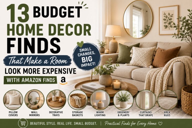 13 Budget Home Decor Finds That Make a Room Look More Expensive — With Amazon Finds