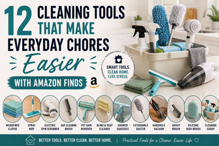 12 Cleaning Tools That Make Everyday Chores Easier — With Amazon Finds