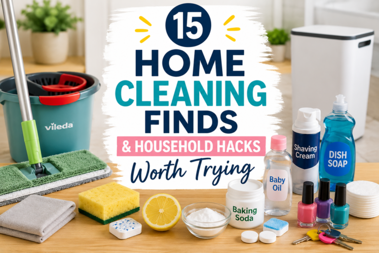 15 Home Cleaning Finds and Household Hacks Worth Trying