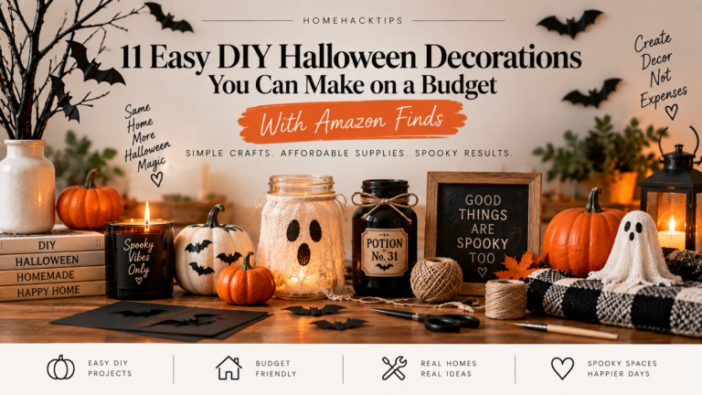 11 Easy DIY Halloween Decorations You Can Make on a Budget — With Amazon Finds