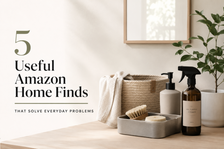 5 Useful Amazon Home Finds That Solve Everyday Problems