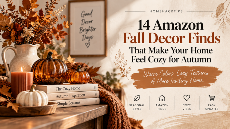 14 Amazon Fall Decor Finds That Make Your Home Feel Cozy for Autumn